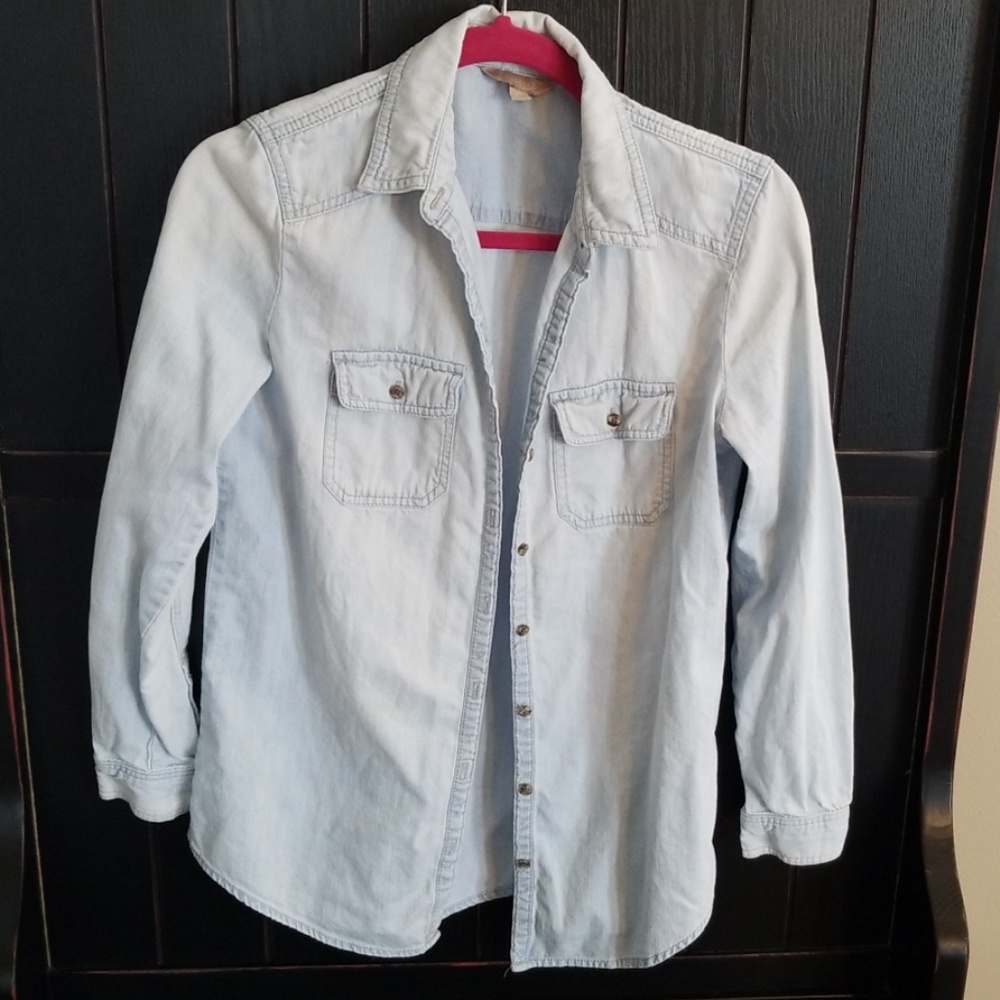 Denim Button Up